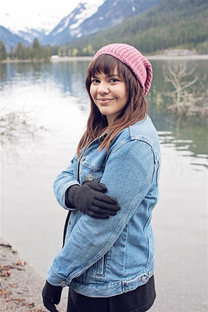 Iditarod 100% Alpaca Double-Thick Reversible Gloves Purely Alpaca