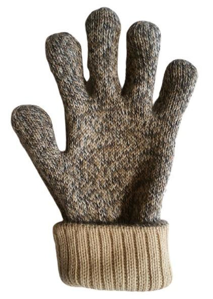 Iditarod 100% Alpaca Double-Thick Reversible Gloves Purely Alpaca