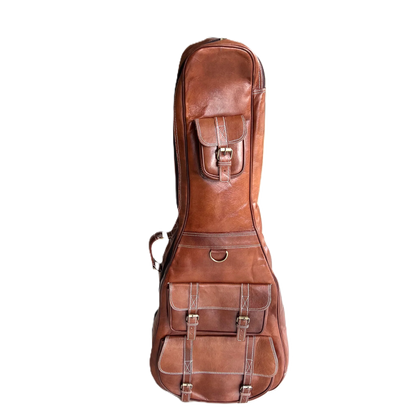 Personalized Leather Guitar Case Classy Leather Bags