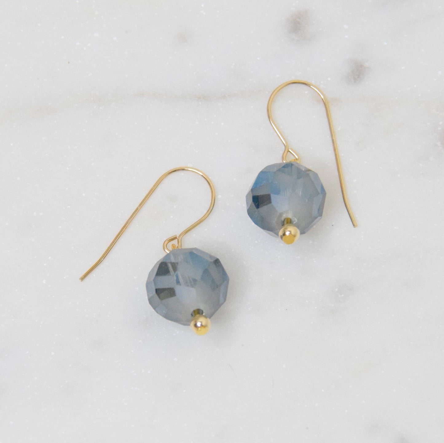 Glass Disco Earrings Emily Anne Designs LLC