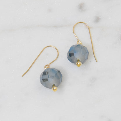 Glass Disco Earrings Emily Anne Designs LLC