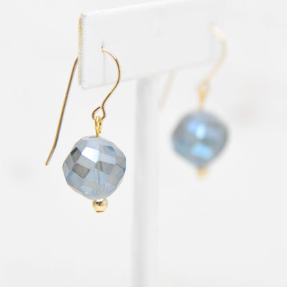 Glass Disco Earrings Emily Anne Designs LLC