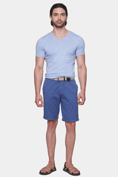 The Essential Shirt (Powder Blue) Bright Moons
