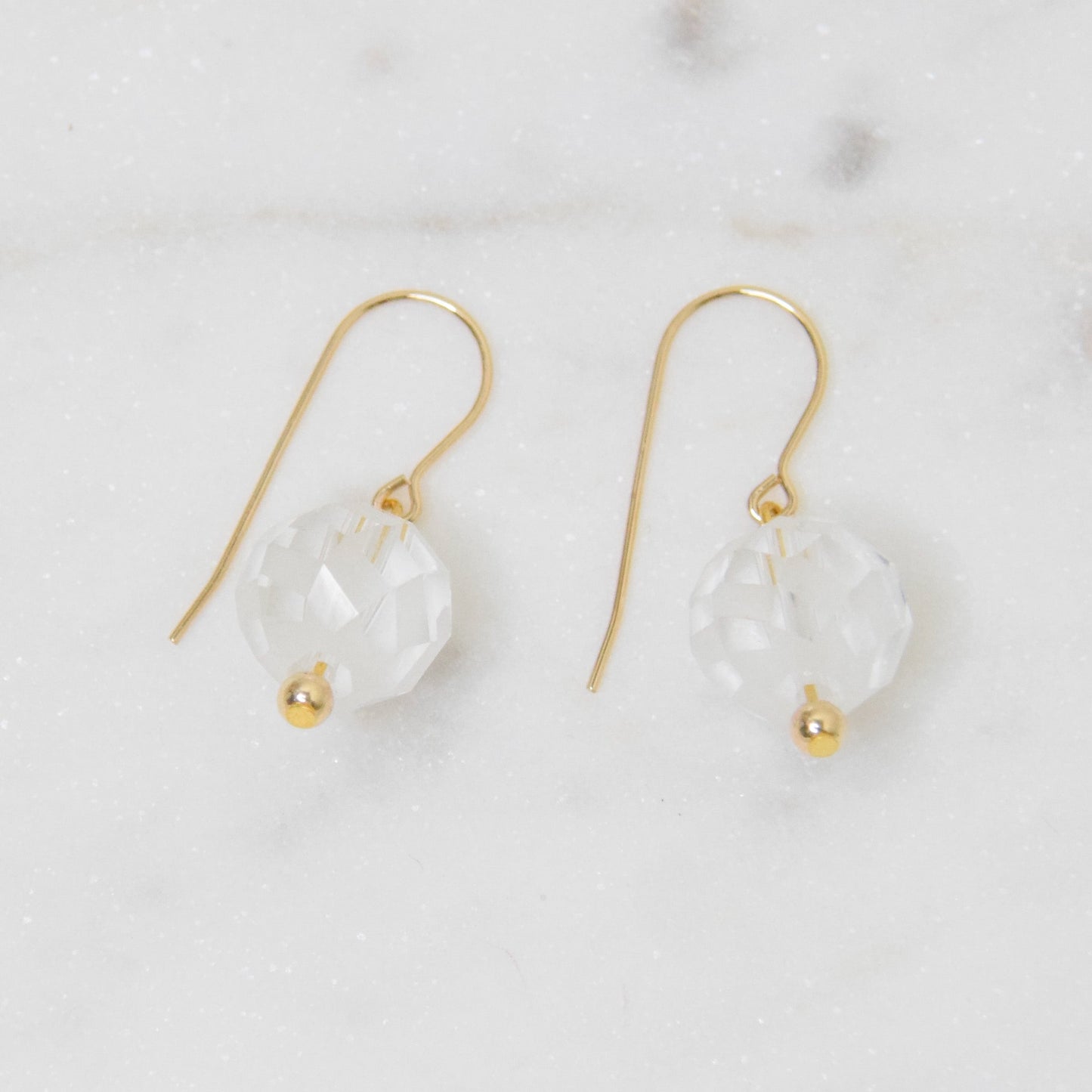Glass Disco Earrings Emily Anne Designs LLC