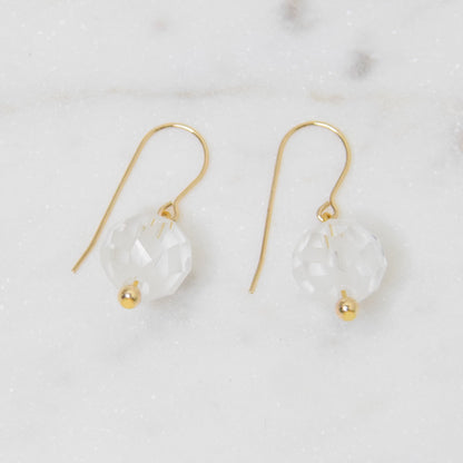 Glass Disco Earrings Emily Anne Designs LLC