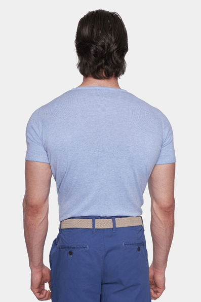 The Essential Shirt (Powder Blue) Bright Moons