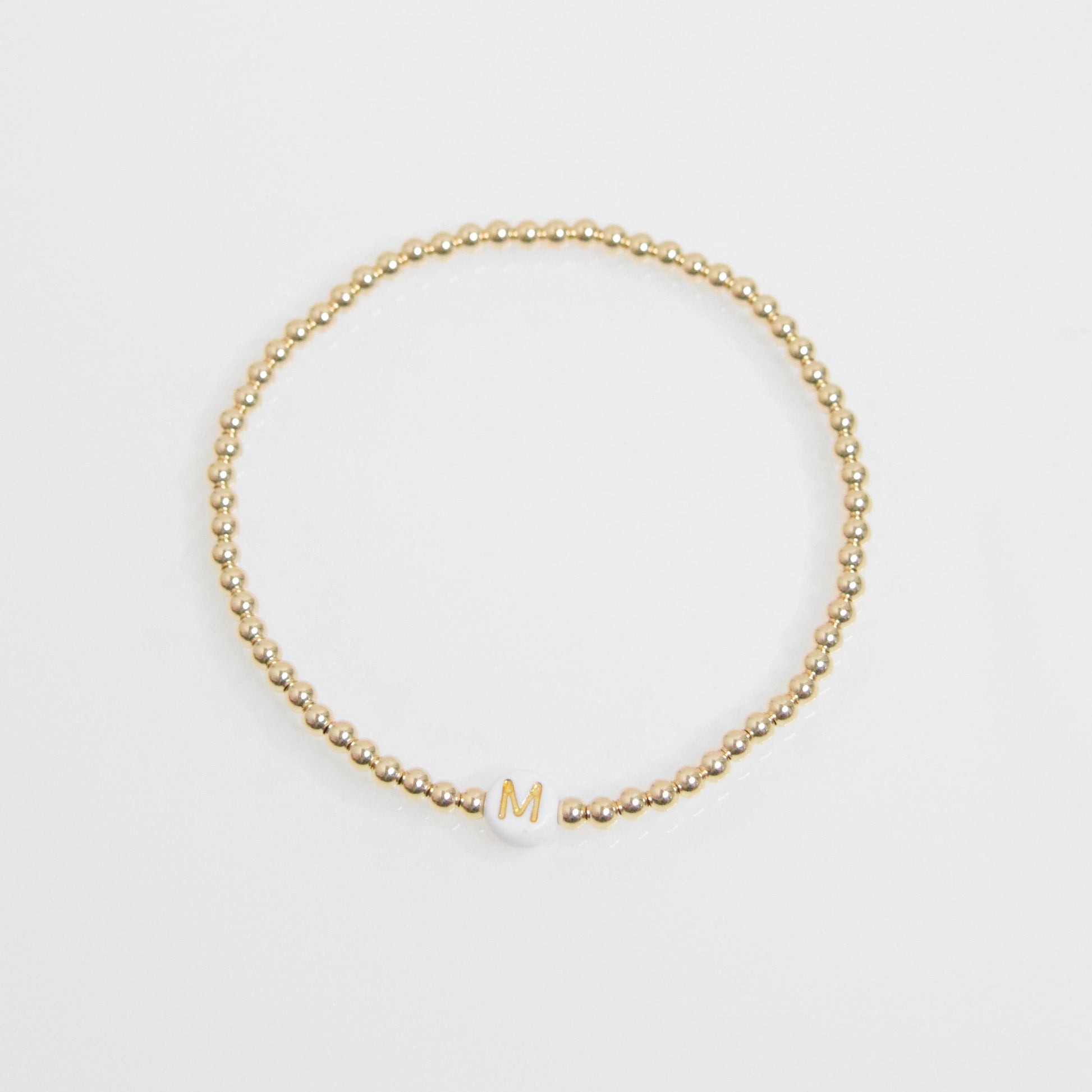 Gold Initial Bracelet Emily Anne Designs LLC