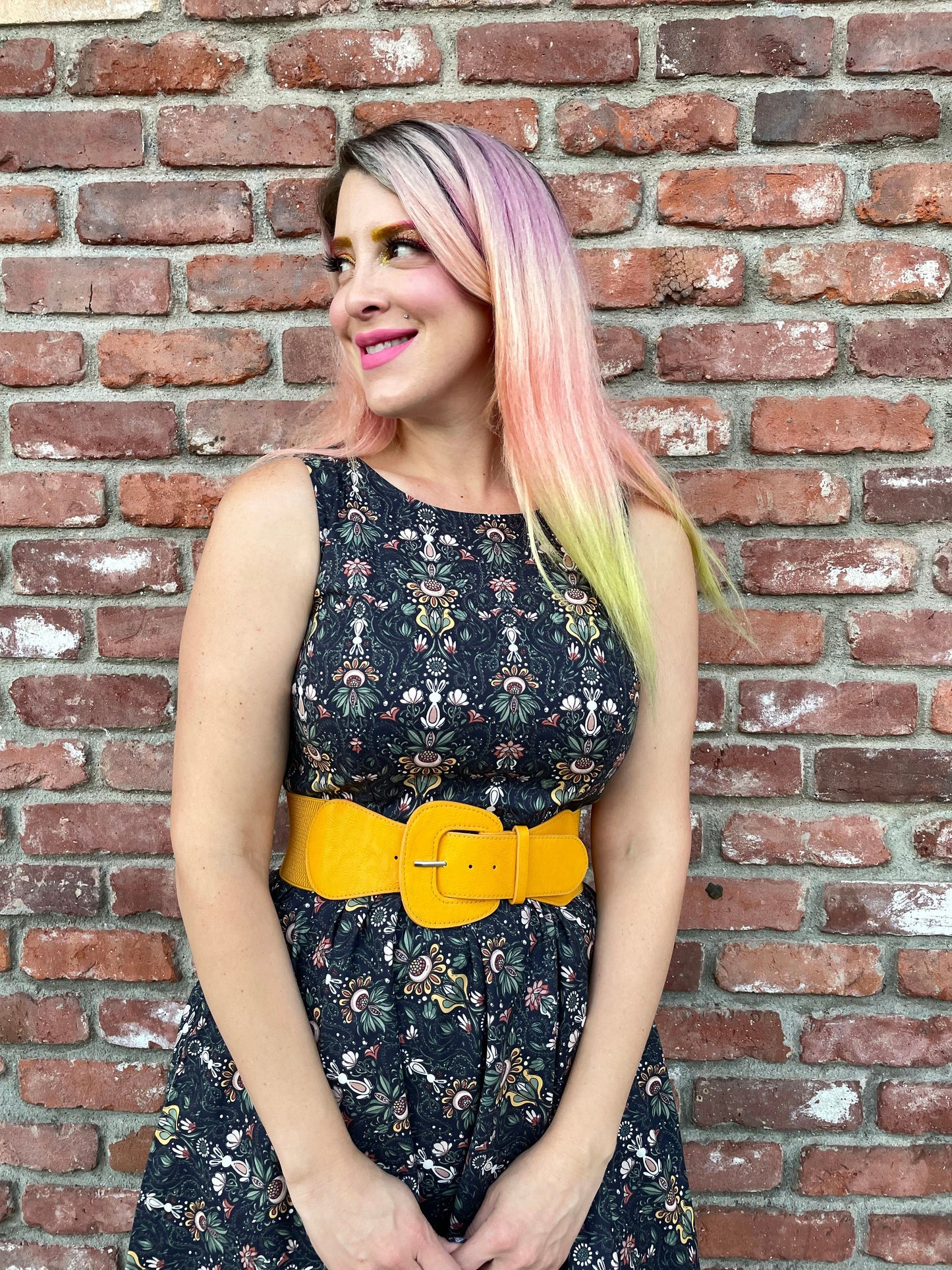 White Rabbit Midi Dress Retrolicious