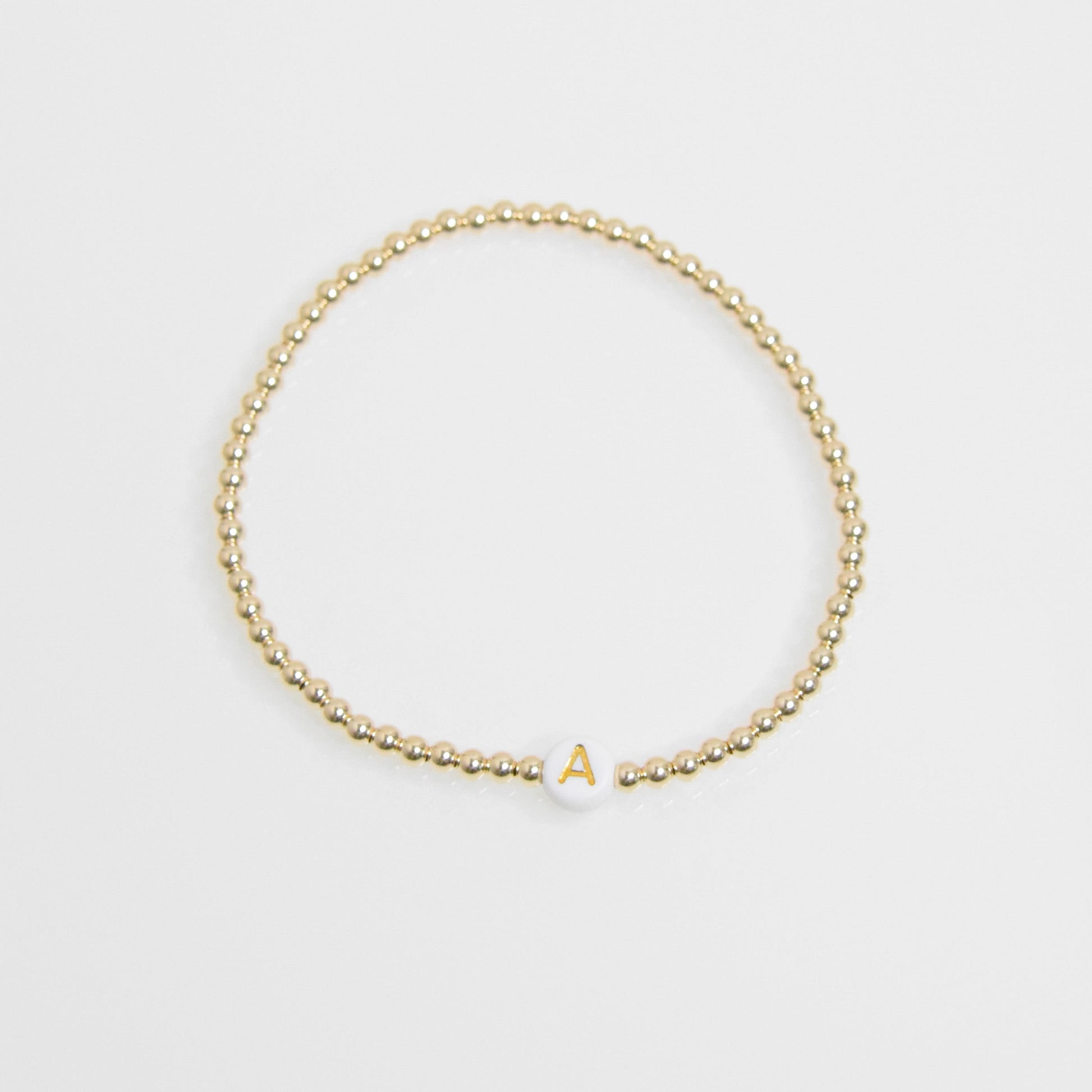 Gold Initial Bracelet Emily Anne Designs LLC