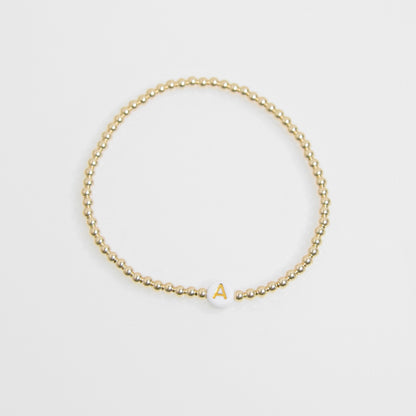 Gold Initial Bracelet Emily Anne Designs LLC