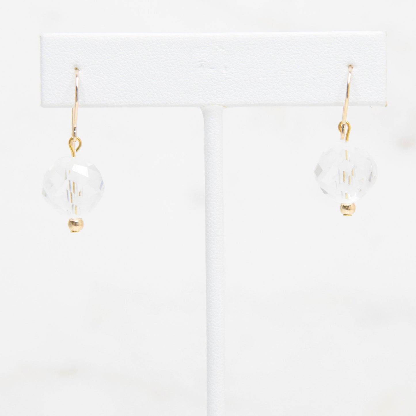 Glass Disco Earrings Emily Anne Designs LLC