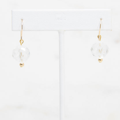 Glass Disco Earrings Emily Anne Designs LLC