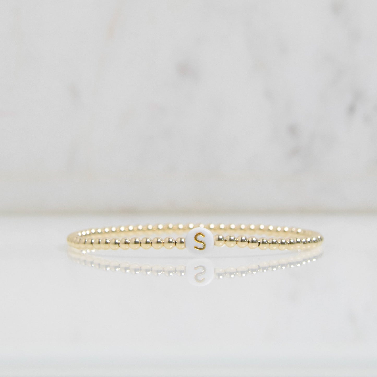 Gold Initial Bracelet Emily Anne Designs LLC