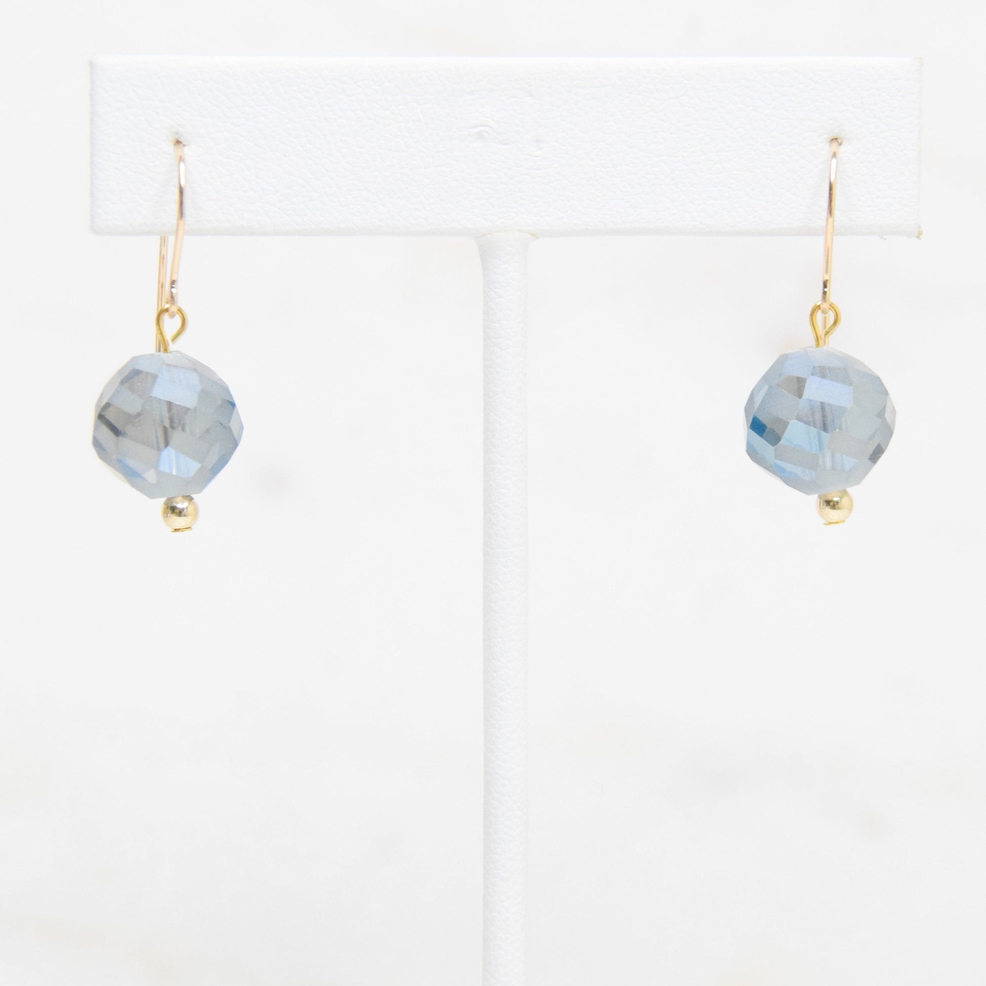 Glass Disco Earrings Emily Anne Designs LLC