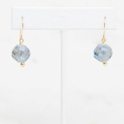 Glass Disco Earrings Emily Anne Designs LLC