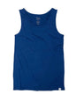 Men's Bamboo Viscose/Organic Cotton Tank Top True Navy Color + Boxer Style Underwear White Color Spun Bamboo