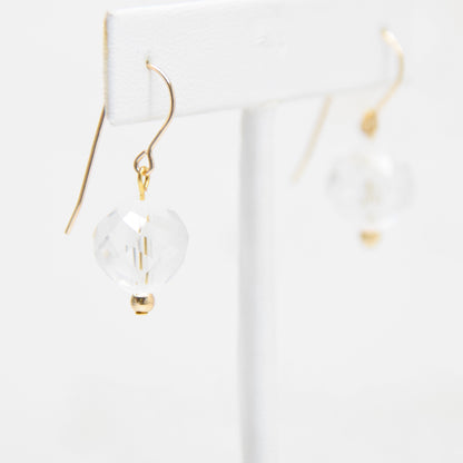 Glass Disco Earrings Emily Anne Designs LLC