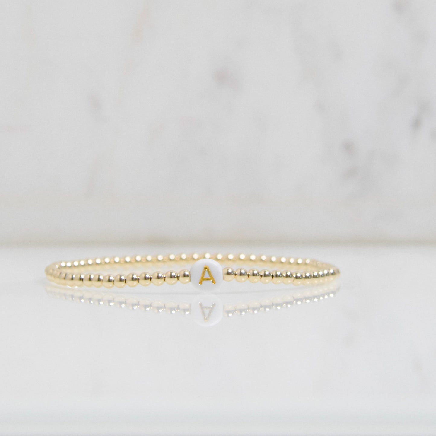 Gold Initial Bracelet Emily Anne Designs LLC