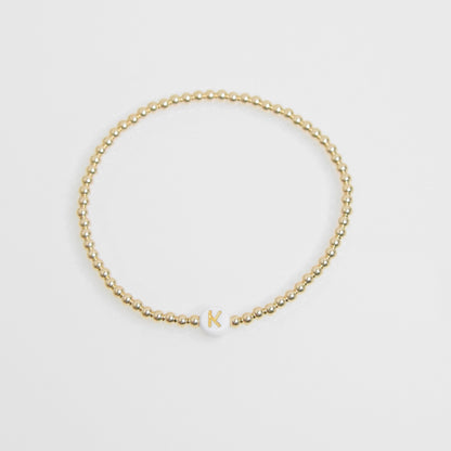 Gold Initial Bracelet Emily Anne Designs LLC