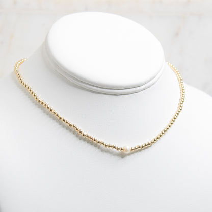 Classy Pearl Necklace Emily Anne Designs LLC