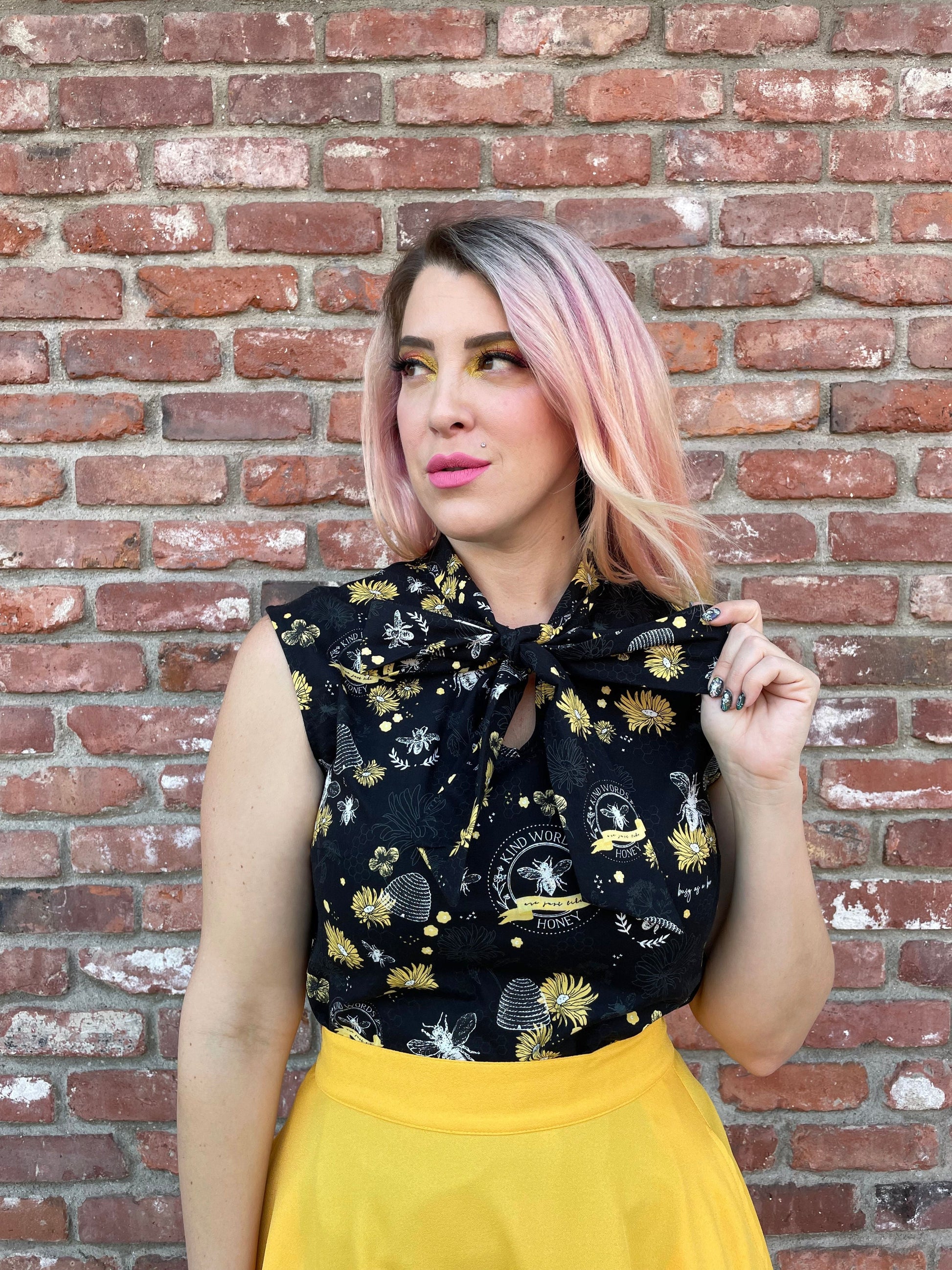Marigold Skater Skirt Retrolicious