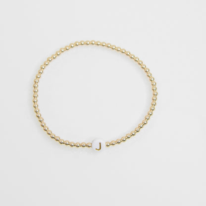 Gold Initial Bracelet Emily Anne Designs LLC