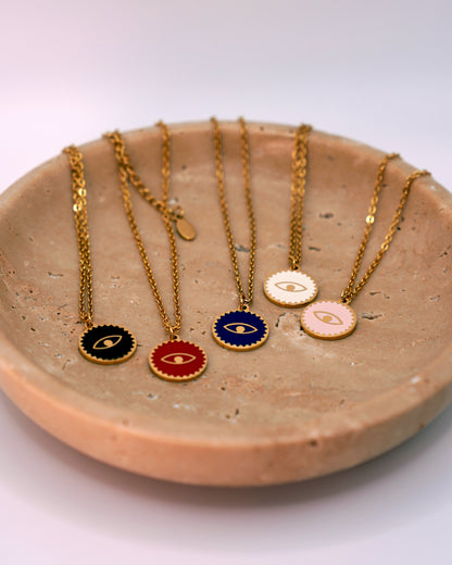 Eye Pendant Necklace LUNAR VINES