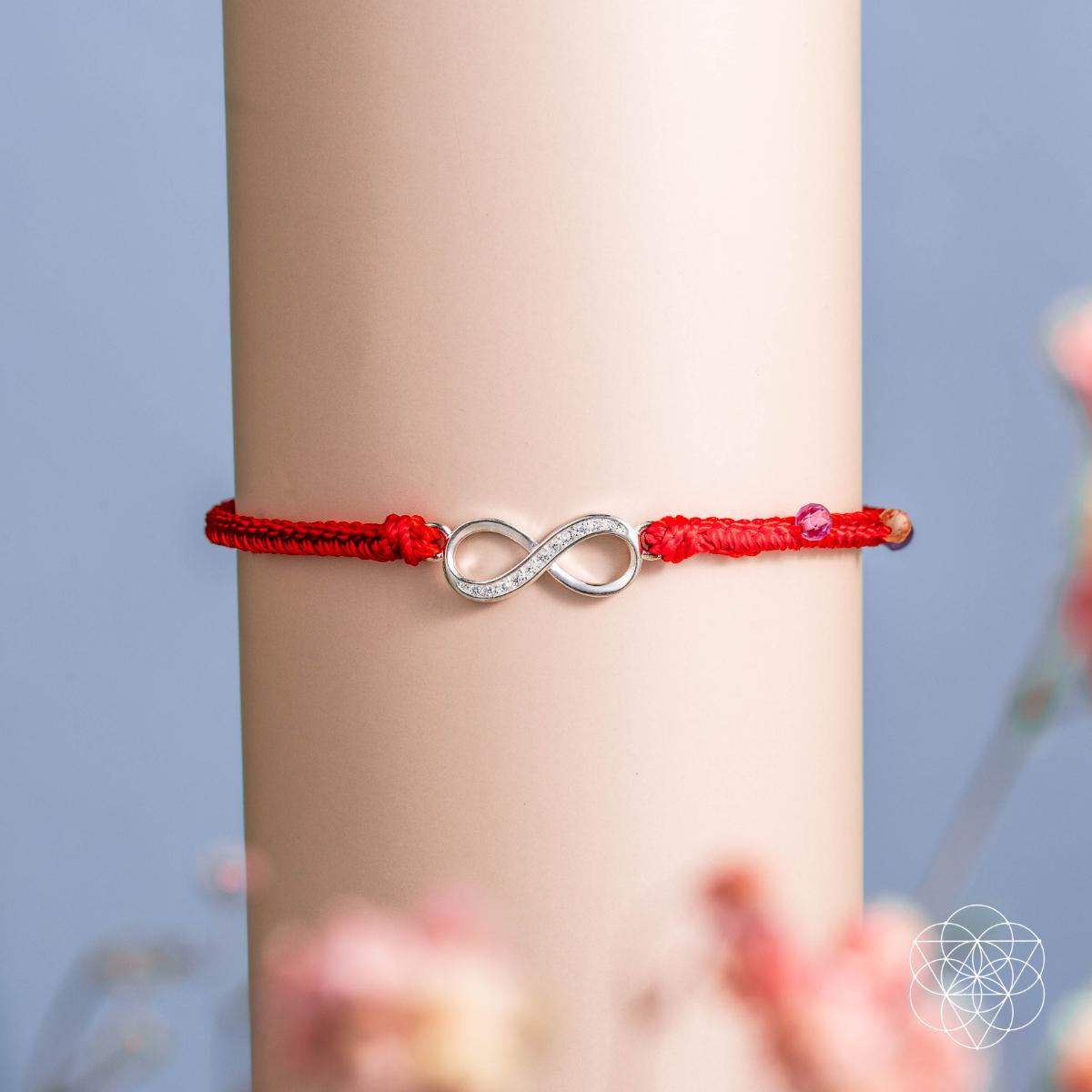 Infinite Prosperity - Eight-Strand Red String Bracelet Conscious Items