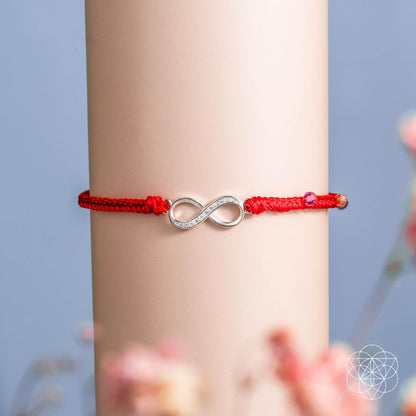 Infinite Prosperity - Eight-Strand Red String Bracelet Conscious Items