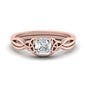 Infinity Celtic Solitaire Wedding Set Fascinating Diamonds