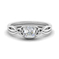 Infinity Celtic Solitaire Wedding Set Fascinating Diamonds