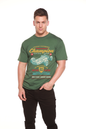 International Champion Men's Bamboo Viscose/Organic Cotton Short Sleeve Graphic T-Shirt Spun Bamboo