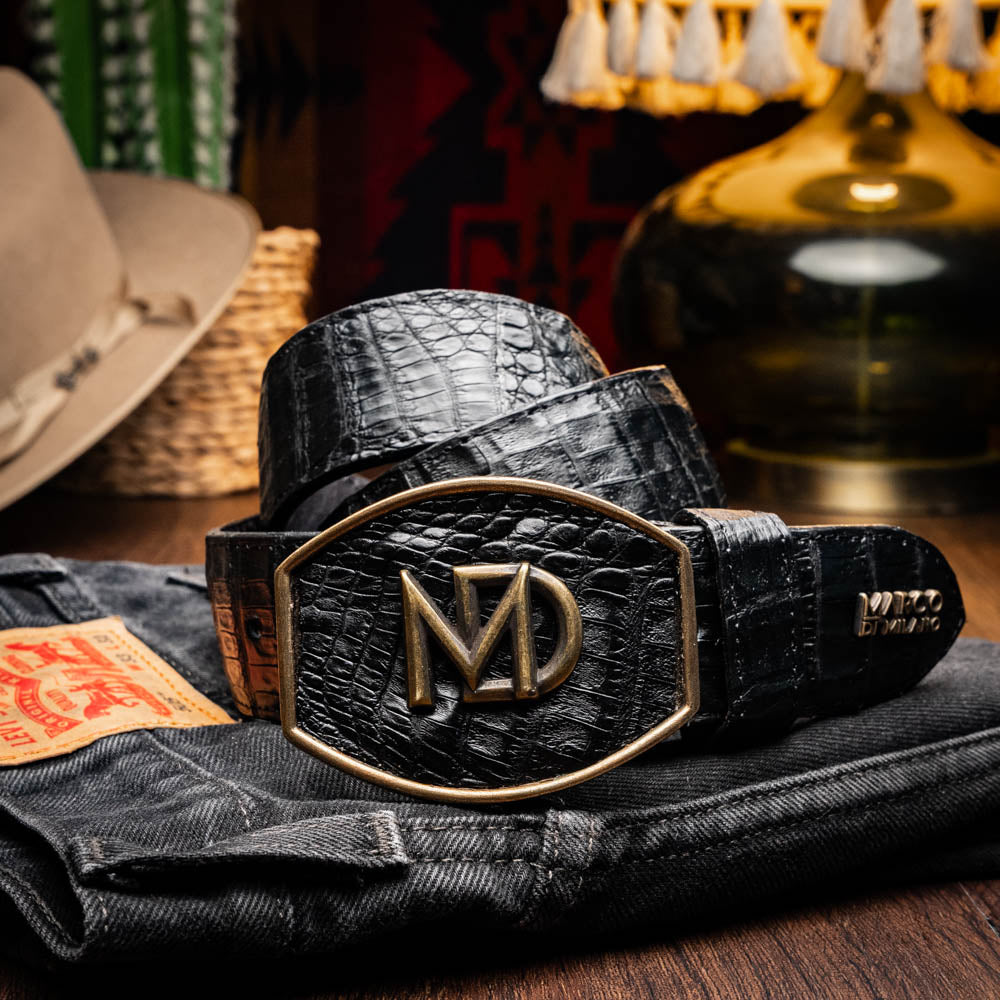 Iowa Belt Black Marco Di Milano