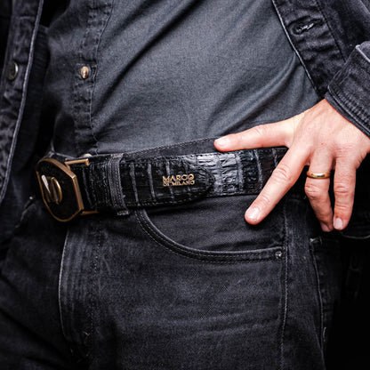 Iowa Belt Black Marco Di Milano