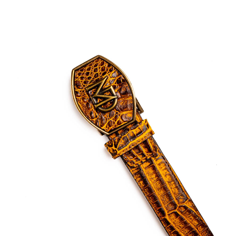 Iowa Belt Mustard Brown Marco Di Milano