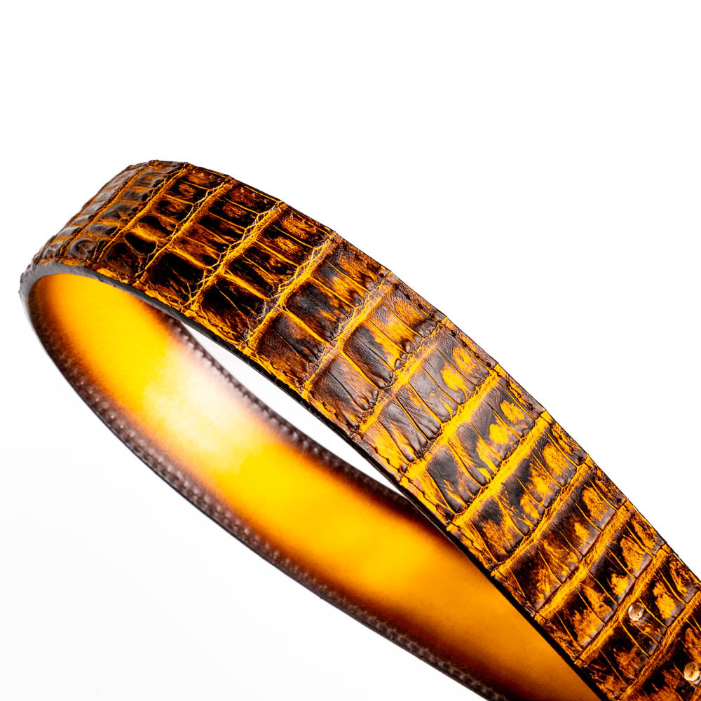 Iowa Belt Mustard Brown Marco Di Milano
