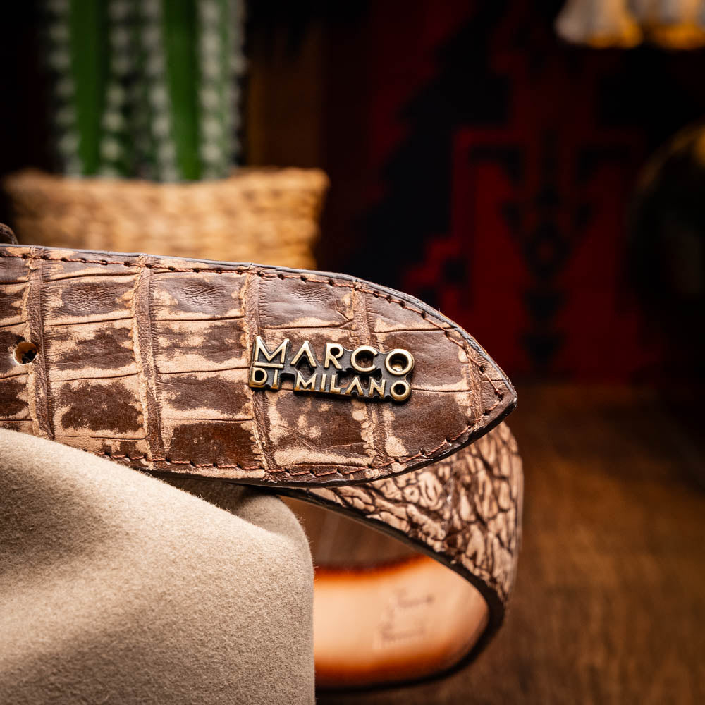 Iowa Belt Stone Brown Marco Di Milano