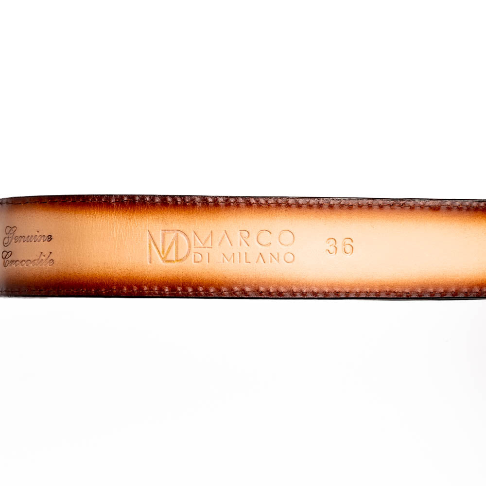 Iowa Belt Stone Brown Marco Di Milano