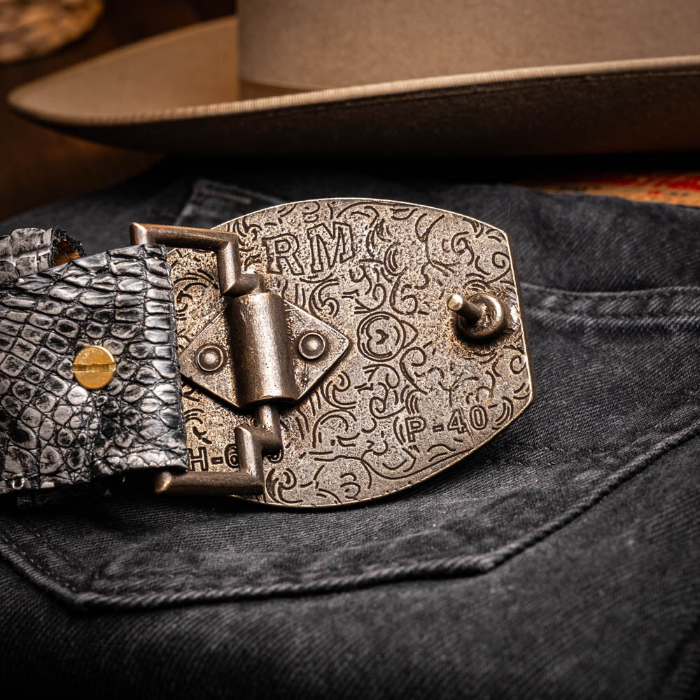 Iowa Belt Stone Gray Marco Di Milano