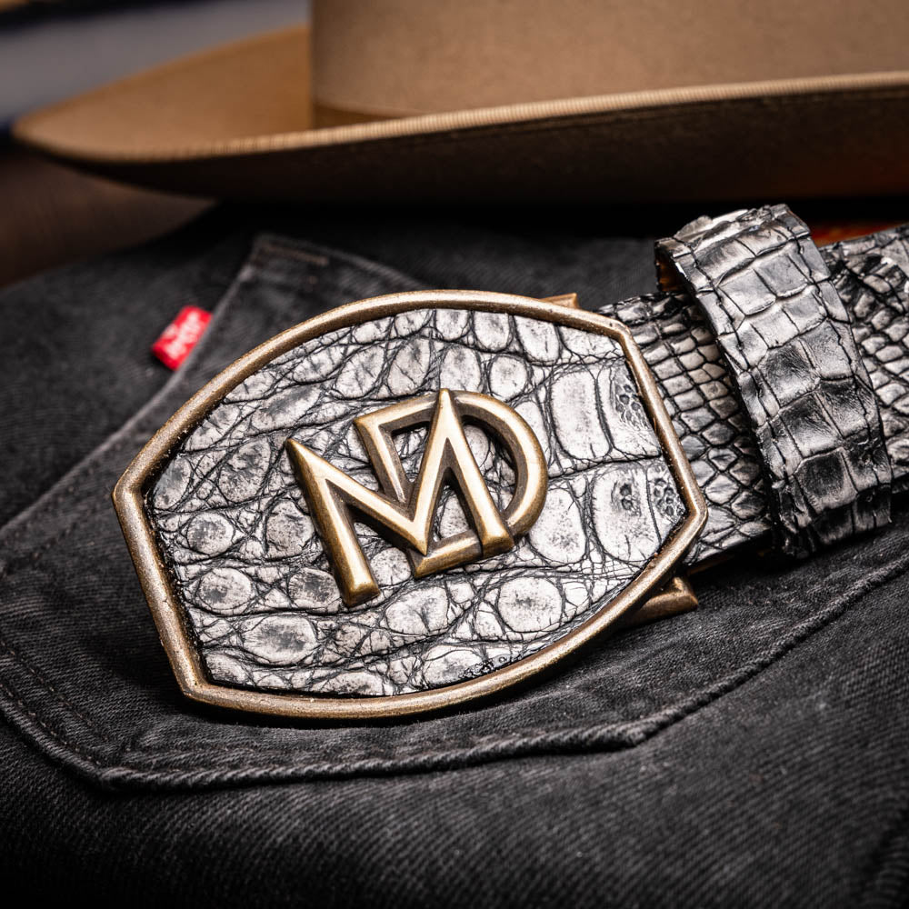 Iowa Belt Stone Gray Marco Di Milano