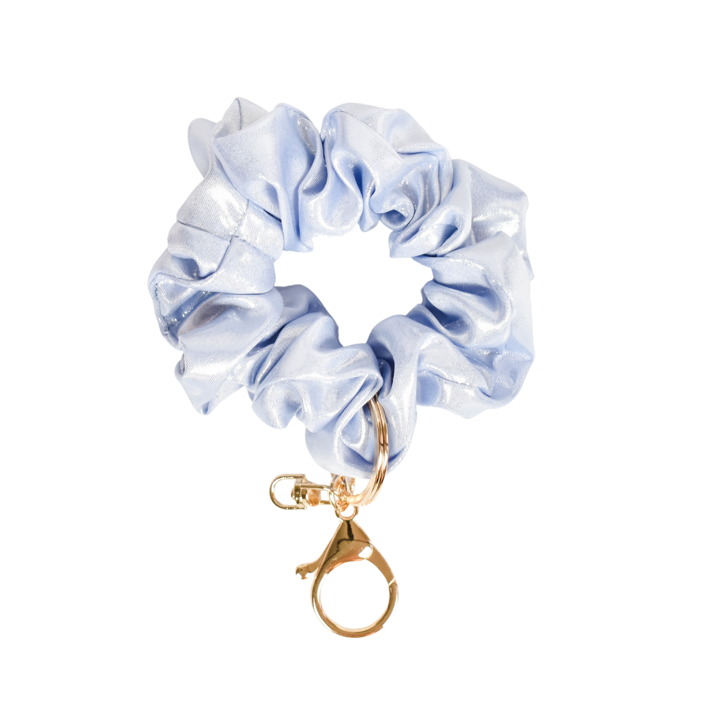 Iridescent Scrunchie Key Chain Emily Anne Designs LLC