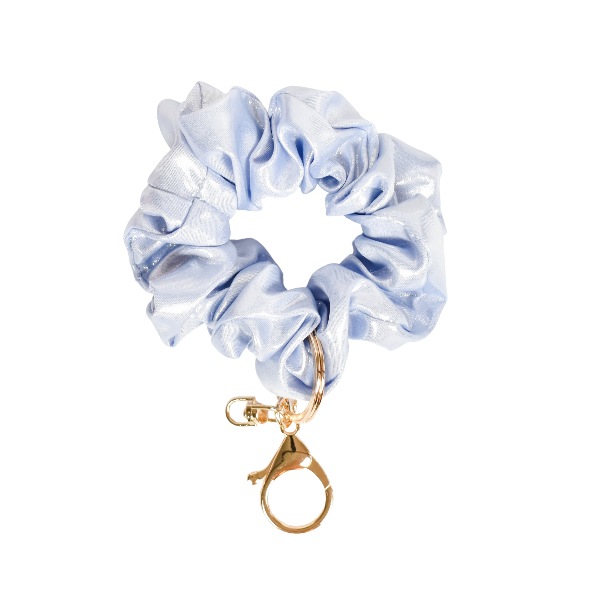 Iridescent Scrunchie Key Chain Emily Anne Designs LLC