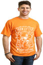 Iron Lifter Men's Bamboo Viscose/Organic Cotton Short Sleeve Graphic T-Shirt