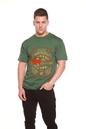 Iron Muscle Men's Bamboo Viscose/Organic Cotton Short Sleeve Graphic T-Shirt Spun Bamboo
