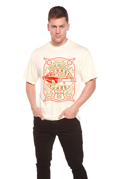 Iron Muscle Men's Bamboo Viscose/Organic Cotton Short Sleeve Graphic T-Shirt Spun Bamboo