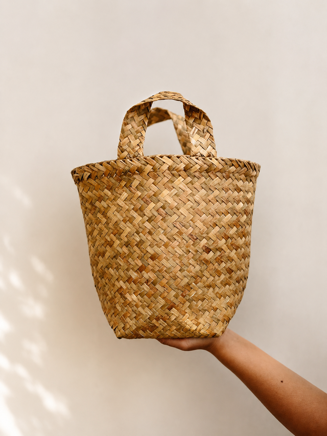 Isla Woven Handbag Village Thrive
