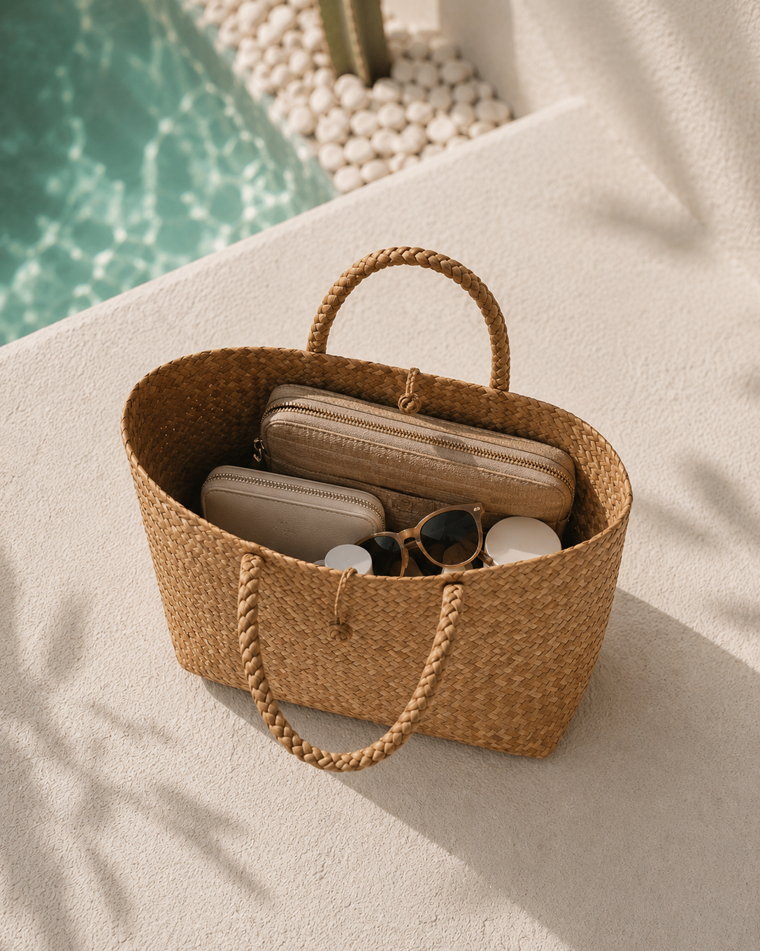 Isla Woven Purse Village Thrive