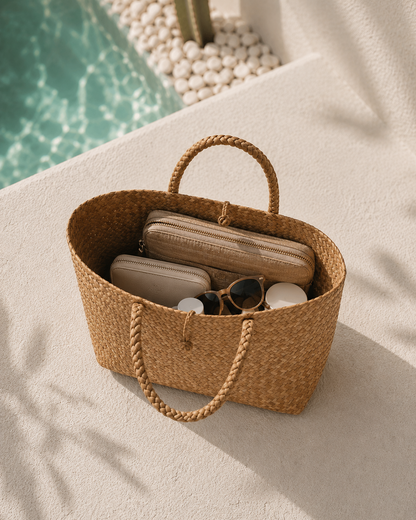 Isla Woven Purse Village Thrive