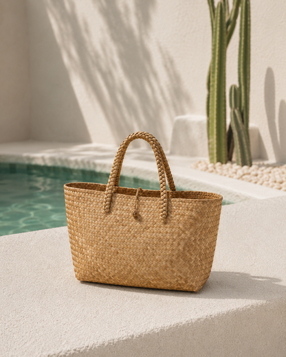 Isla Woven Purse Village Thrive