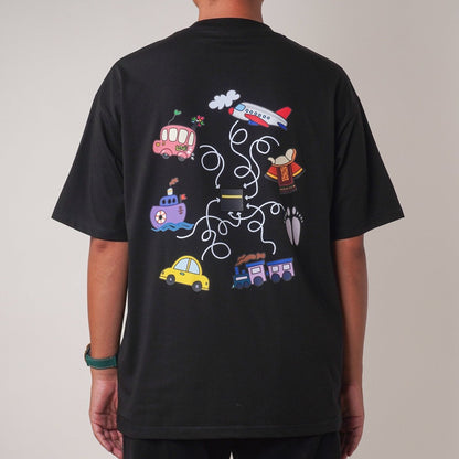 Islamic Style Artistic Design Short Sleeve T-Shirt Collection (MS182) Mariam's Collection